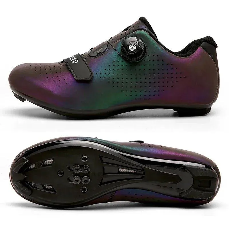 2023 New Road Bicycle Shoes Men Cycling Sneaker Mtb Clits Route Cleat Dirt Bike Speed Flat Sports Racing Women Spd Pedal Shoes
