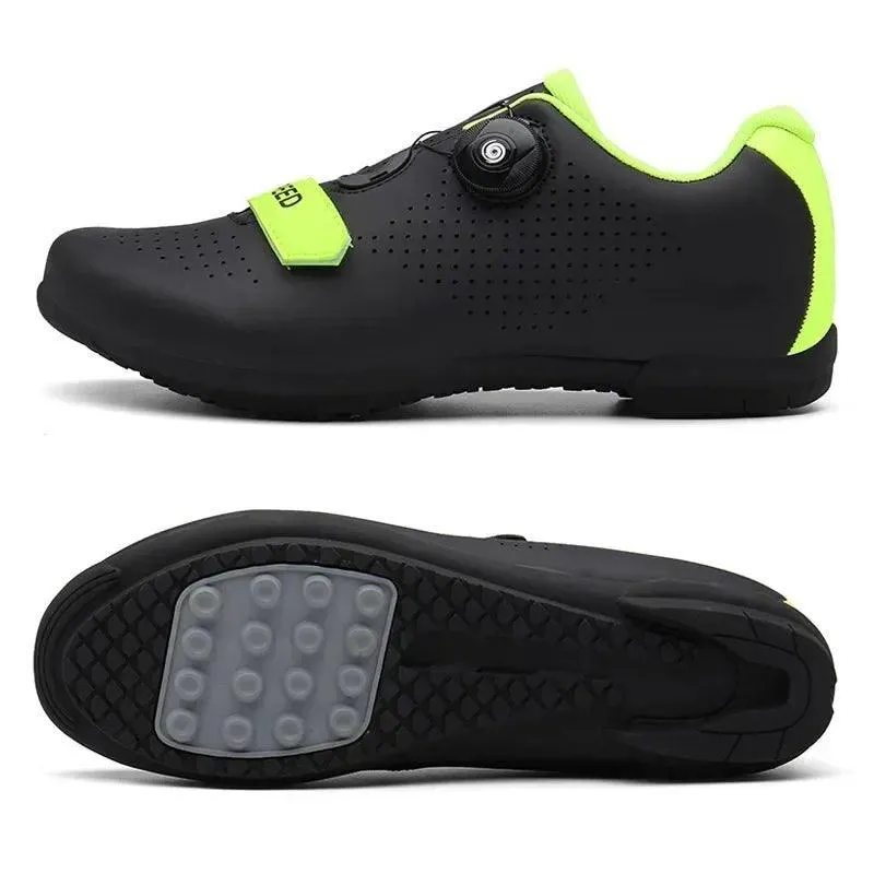 2023 New Road Bicycle Shoes Men Cycling Sneaker Mtb Clits Route Cleat Dirt Bike Speed Flat Sports Racing Women Spd Pedal Shoes