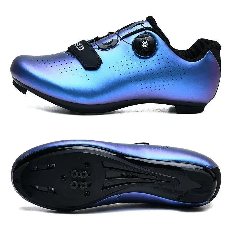 2023 New Road Bicycle Shoes Men Cycling Sneaker Mtb Clits Route Cleat Dirt Bike Speed Flat Sports Racing Women Spd Pedal Shoes