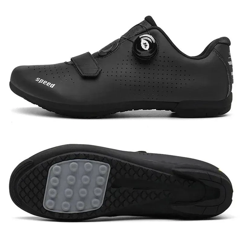 2023 New Road Bicycle Shoes Men Cycling Sneaker Mtb Clits Route Cleat Dirt Bike Speed Flat Sports Racing Women Spd Pedal Shoes