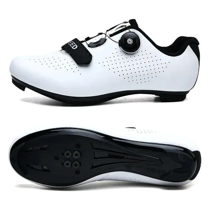 2023 New Road Bicycle Shoes Men Cycling Sneaker Mtb Clits Route Cleat Dirt Bike Speed Flat Sports Racing Women Spd Pedal Shoes