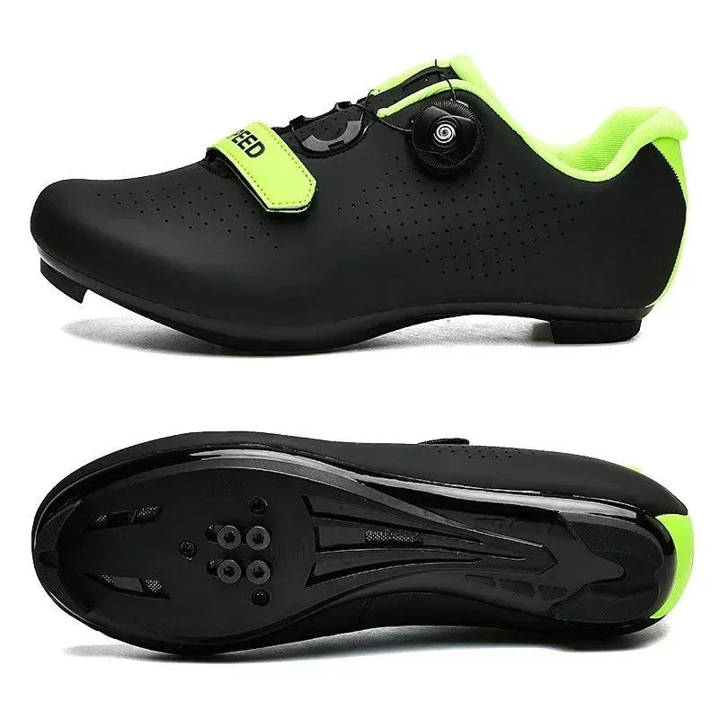 2023 New Road Bicycle Shoes Men Cycling Sneaker Mtb Clits Route Cleat Dirt Bike Speed Flat Sports Racing Women Spd Pedal Shoes
