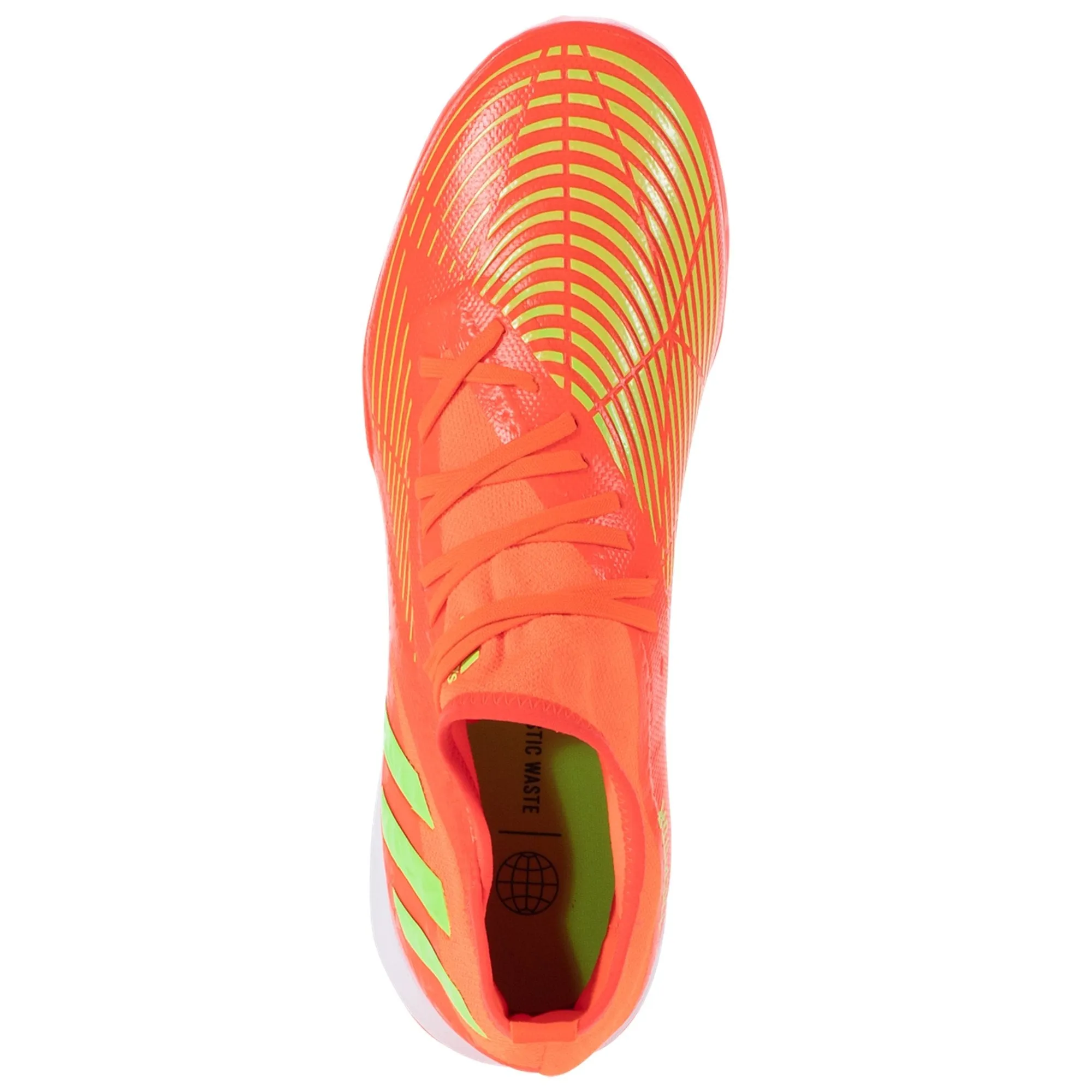adidas Predator Edge.3 TF Artificial Turf Soccer Shoe - Solar Red/Solar Green/Core Black