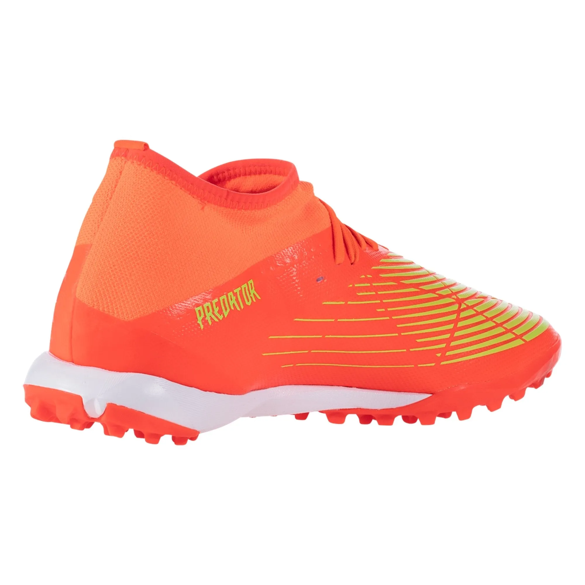 adidas Predator Edge.3 TF Artificial Turf Soccer Shoe - Solar Red/Solar Green/Core Black