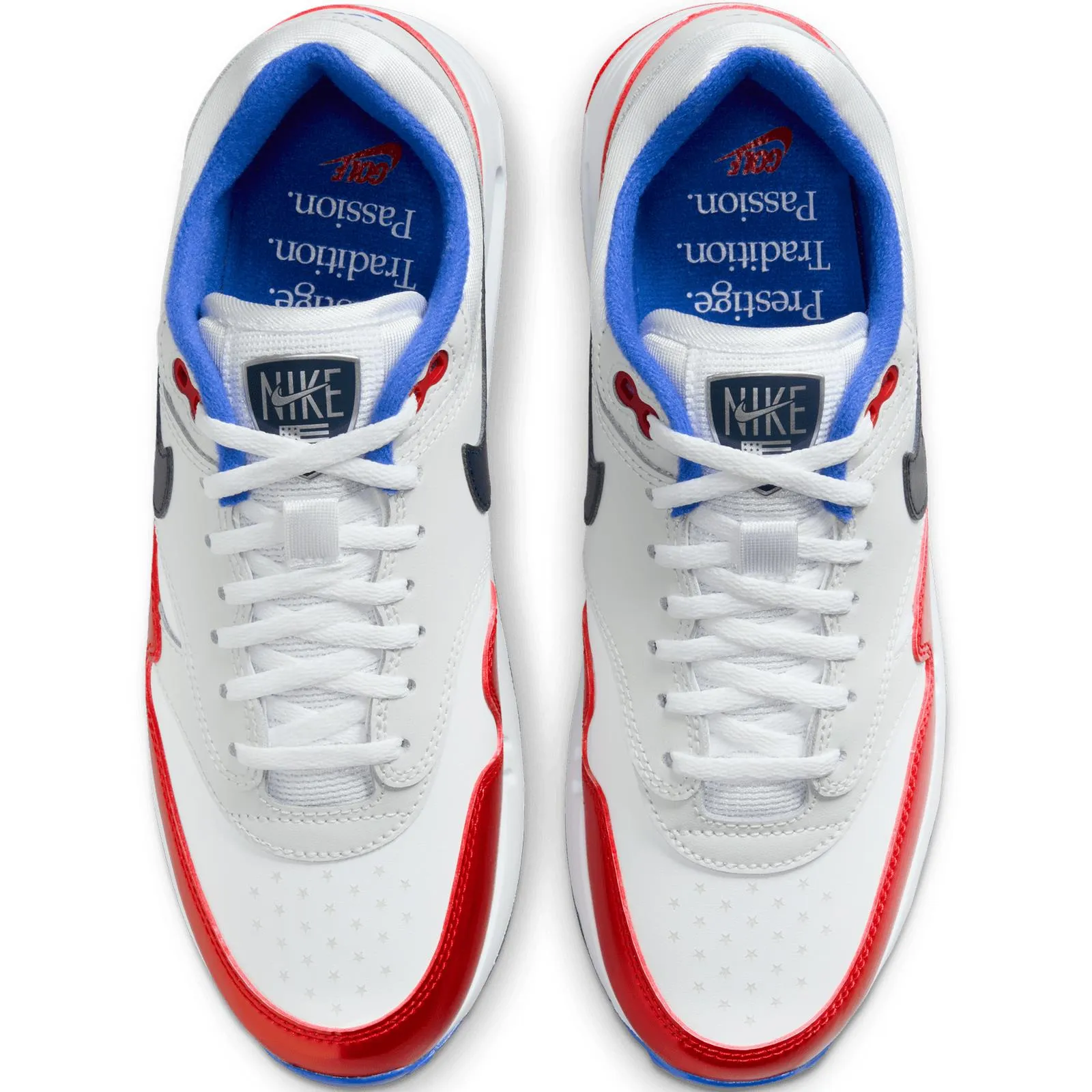 Air Max 1 '86 OG Golf Shoes White/Red - AW23