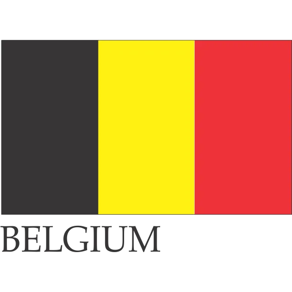 Belgium Flag 12 x 18 inches