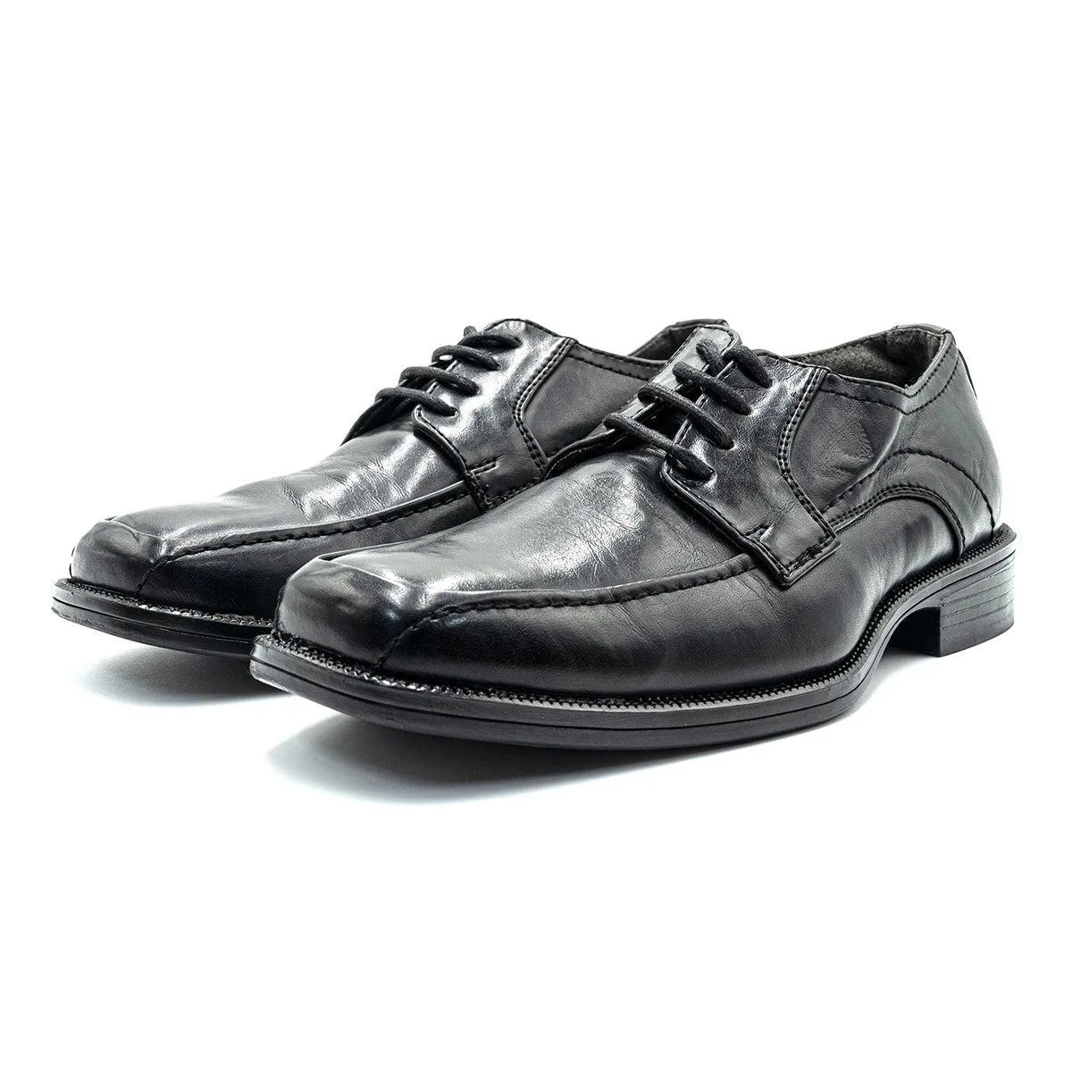 Century Formal Lace Ups Leather Black Colour For Men