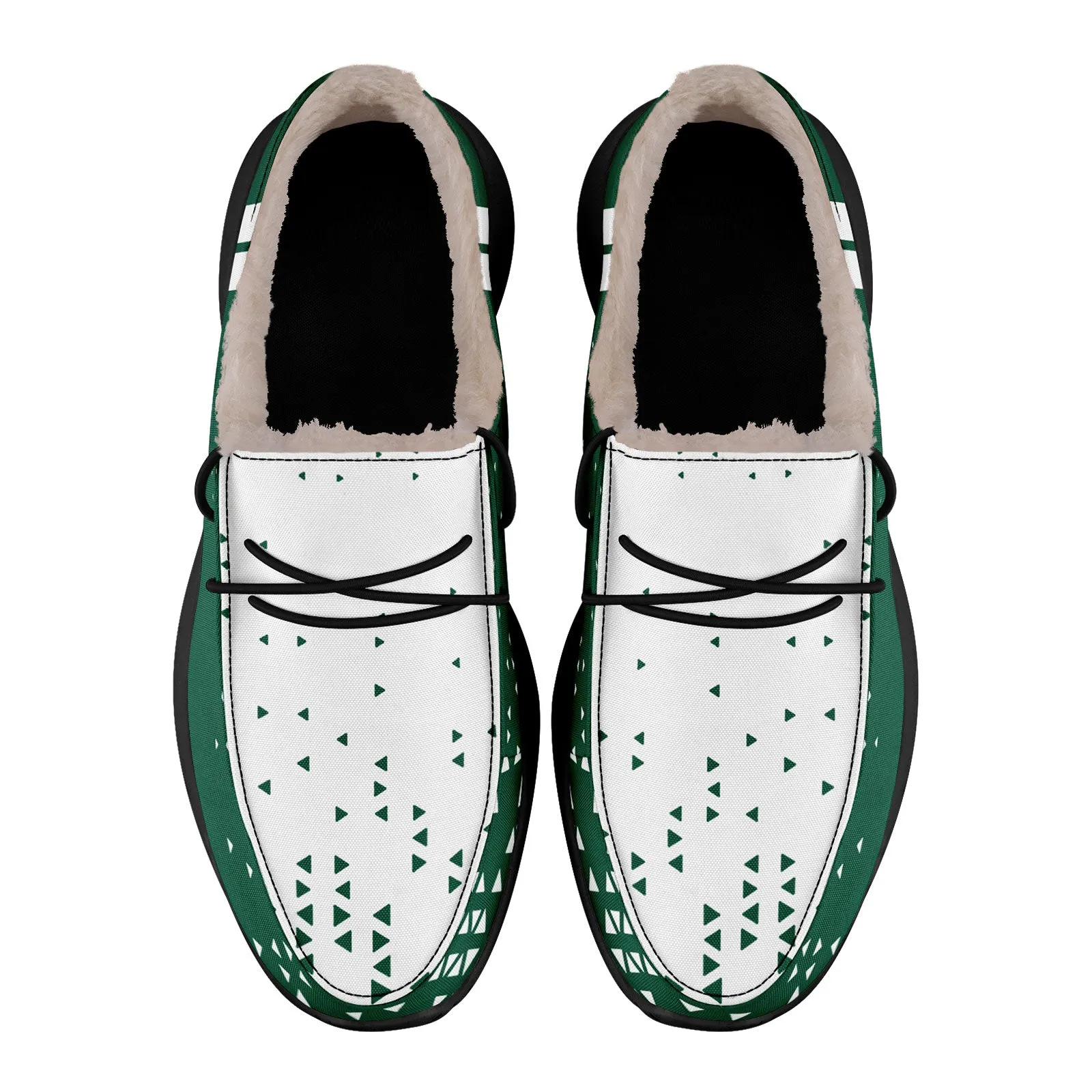 Custom Green White New York Shoes Personalized Sneaker FN042-D020279-28