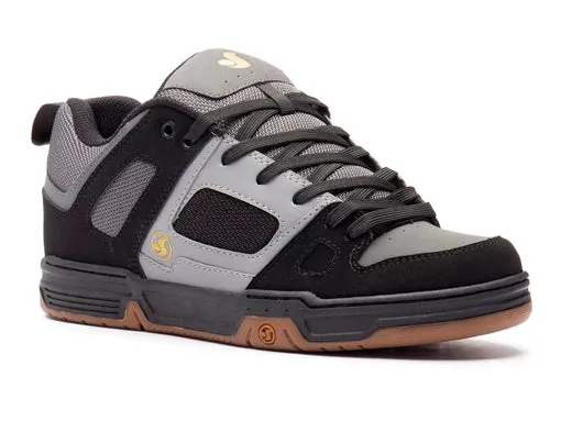 DVS Gambol Shoes Black/Charcoal/Gold