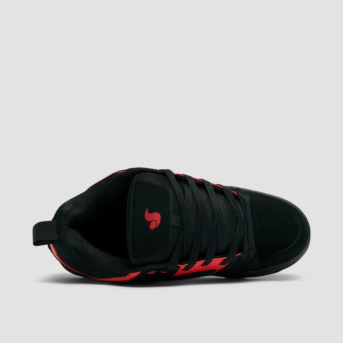 DVS Gambol Shoes - Black/Red/Gum Nubuck