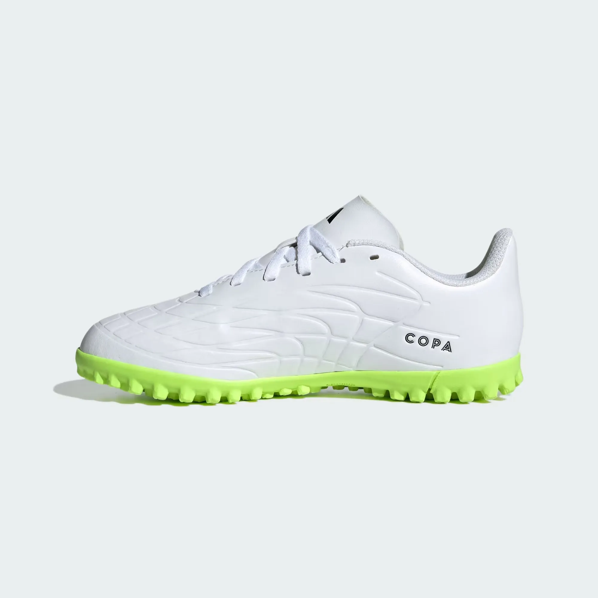 Junior Copa Pure.4 TF [White/Black/Lucid Lemon]