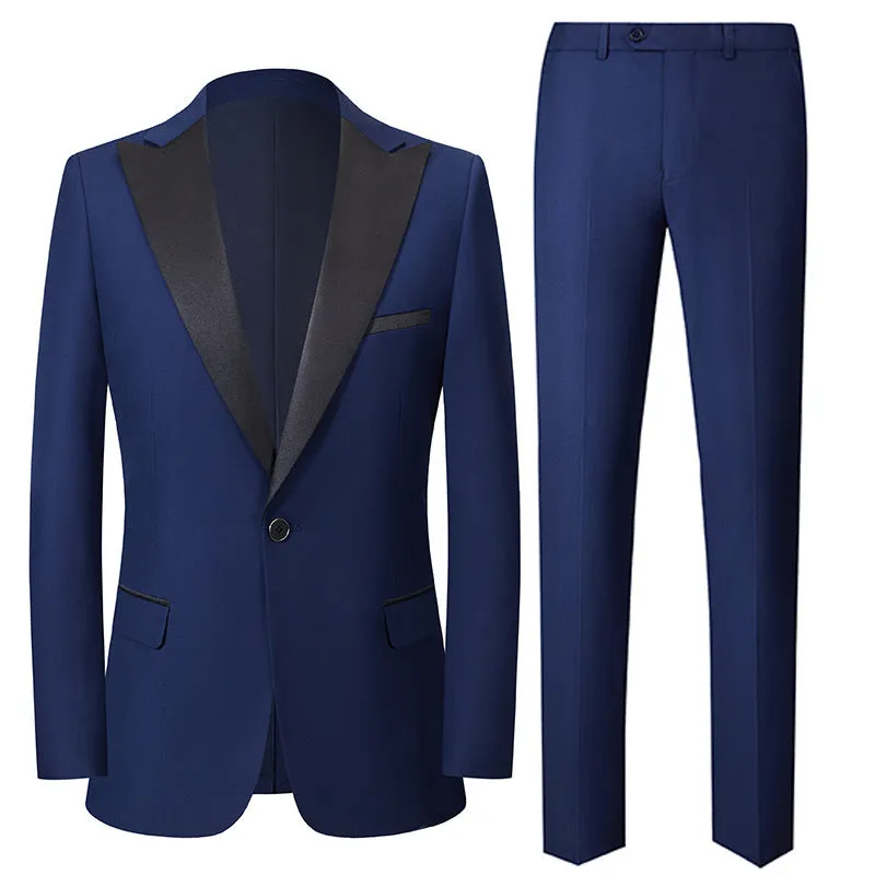 Men Wedding Outfit Suit Men's Host Stage Performance, lioness-love