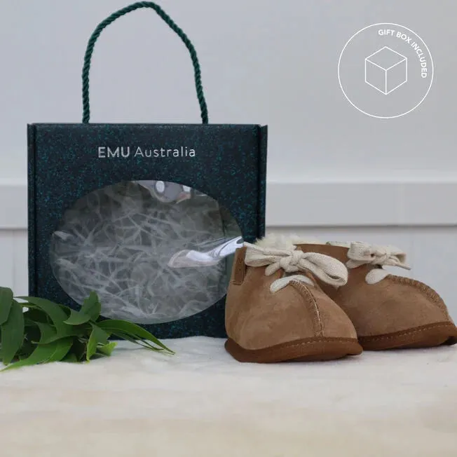 Platinum Baby Shoe - Chestnut